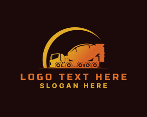 Construction Cement Truck logo