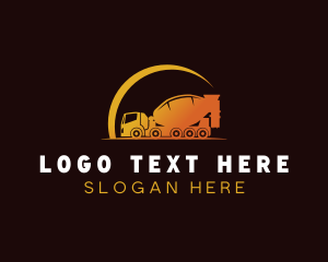 Construction Cement Truck logo