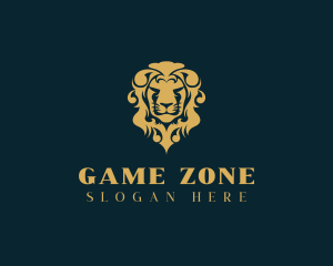 Luxury Antique Lion logo