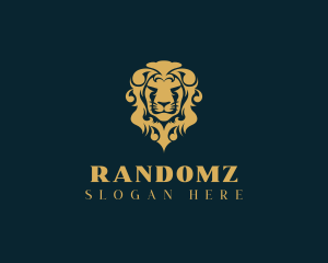 Luxury Antique Lion logo