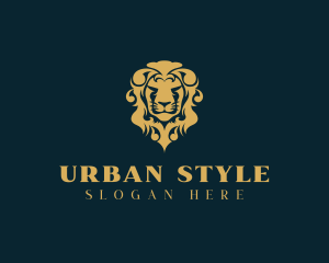 Luxury Antique Lion logo