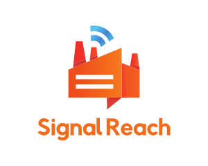 Orange Factory Signal logo design