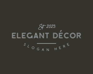 Boutique Decor Business logo design