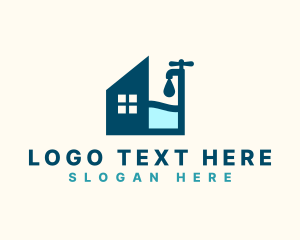 House Faucet Plumbing logo