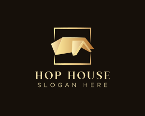 Premium House Roof logo design