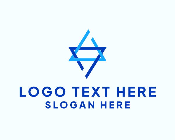 Star Of David logo example 1