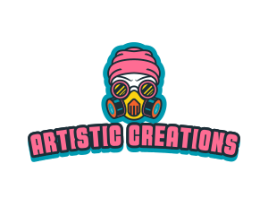 Graffiti Artist Character logo design