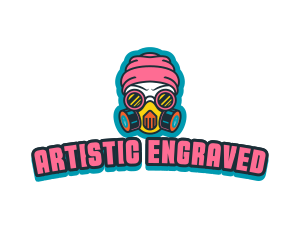 Graffiti Artist Character logo design