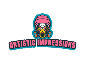 Graffiti Artist Character logo design