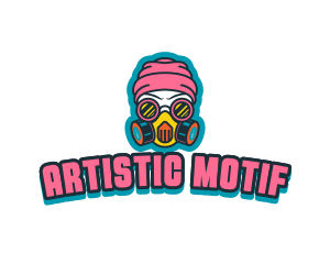 Graffiti Artist Character logo design