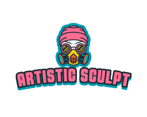 Graffiti Artist Character logo design