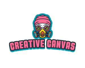 Graffiti Artist Character logo design