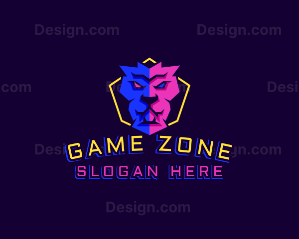 Safari Lion Gaming Logo