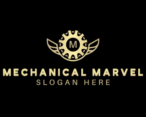 Industrial Gear Mechanic logo design