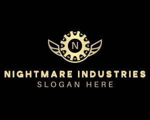 Industrial Gear Mechanic logo design