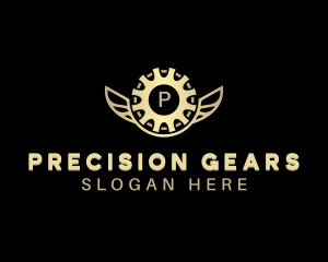 Industrial Gear Mechanic logo design