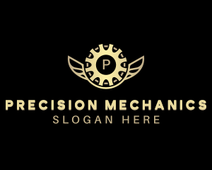 Industrial Gear Mechanic logo design