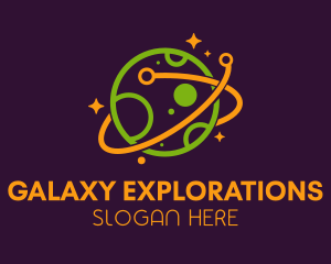 Space Galactic Technology logo design