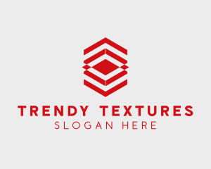 Modern Textile Pattern logo design