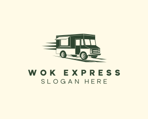 Food Truck Delivery logo design