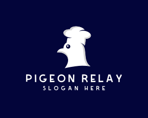 Pigeon Chef Hat  logo