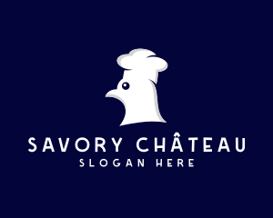 Pigeon Chef Hat  logo design