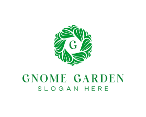 Organic Vegan Garden logo design