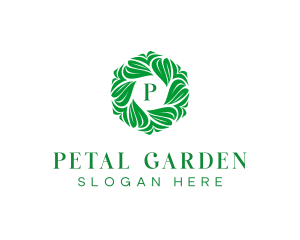 Organic Vegan Garden logo design