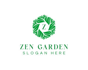 Organic Vegan Garden logo design