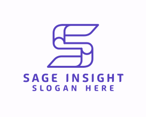 Generic Purple Letter S logo design