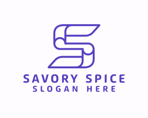 Generic Purple Letter S logo design