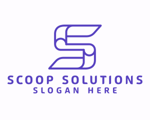 Generic Purple Letter S logo design