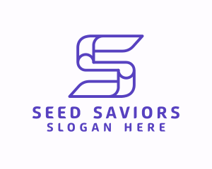 Generic Purple Letter S logo design