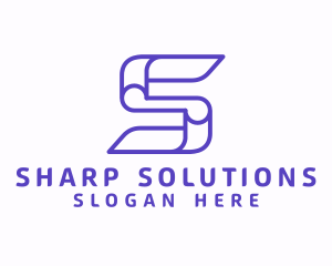 Generic Purple Letter S logo design