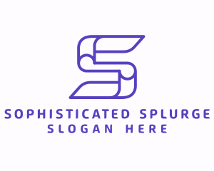 Generic Purple Letter S logo design