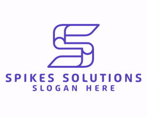 Generic Purple Letter S logo design