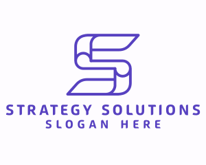 Generic Purple Letter S logo design