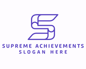 Generic Purple Letter S logo design