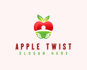 Apple Fresh Fruit logo design