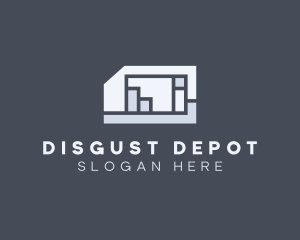 Warehouse Depot Inventory logo design