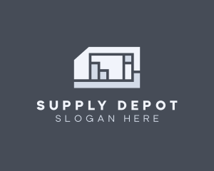 Warehouse Depot Inventory logo design