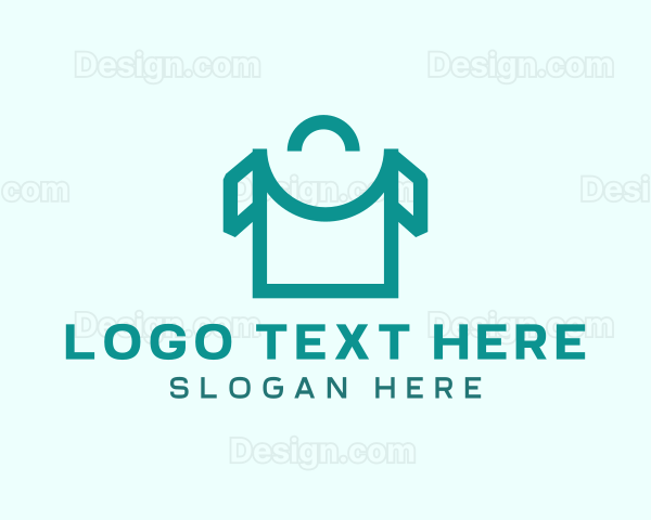 Clothing Shopping Bag Logo