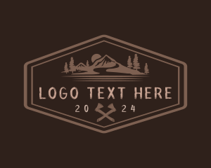 Brown Hexagon Adventure logo