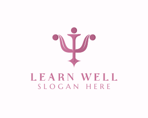 Wellness Psychiatry Counseling logo design