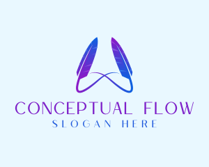 Quill Pen Infinity logo