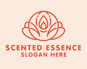 Worship Scented Candle  logo design