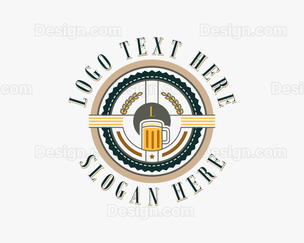 Craft Beer Brewery Logo