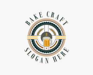 Craft Beer Brewery logo design