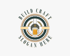 Craft Beer Brewery logo design