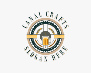 Craft Beer Brewery logo design